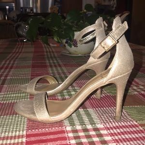 Gold heels